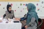 استقرار میز سلامت غربالگری دیابت و فشارخون بالا در پایگاه بسیج پنج تن شهرستان اسلامشهر
